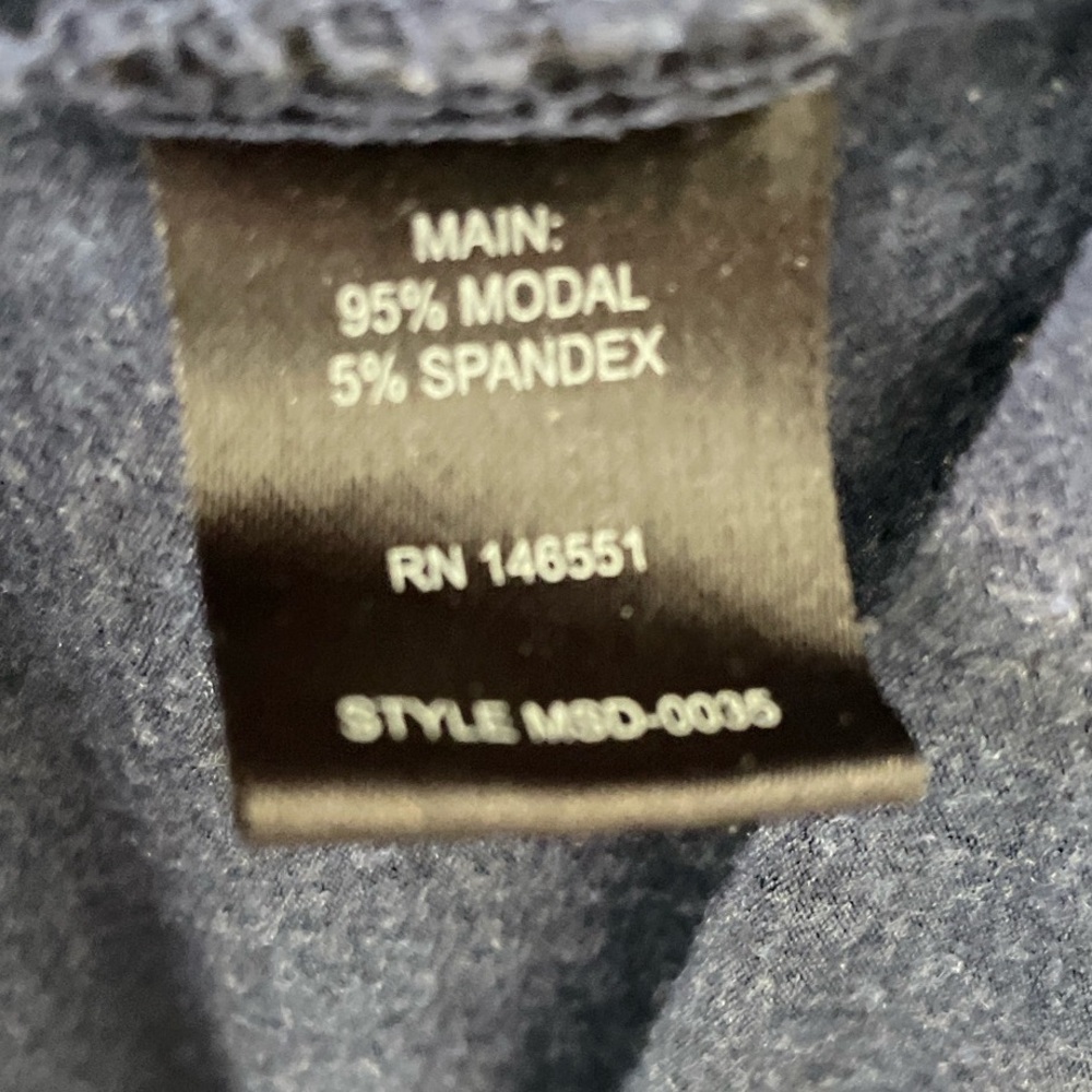 Summer and Sage Maternity Chic Navy Long Sleeve Maxi Dress Small - Picture 8 of 9